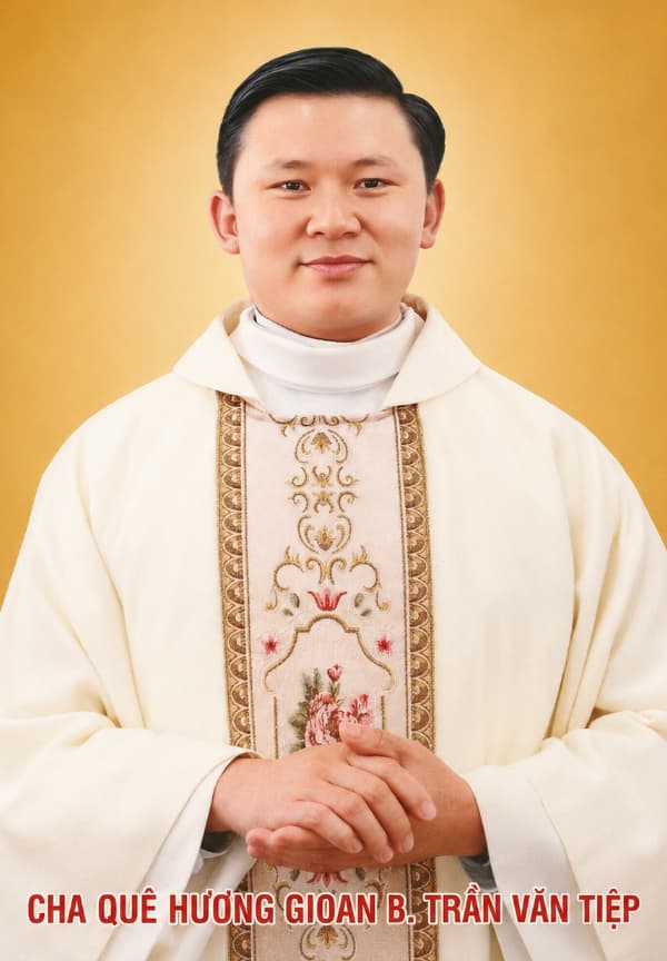 Chân dung Lm. Gioan B. Trần Văn Tiệp