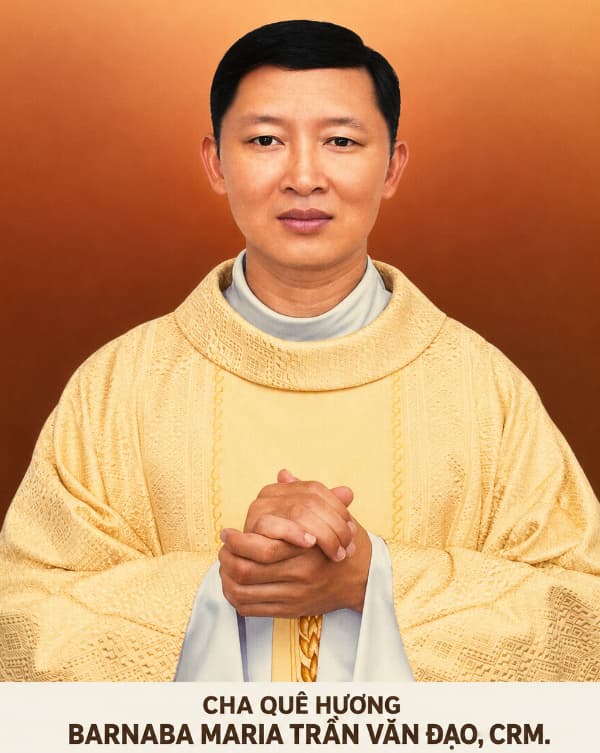Chân dung Lm. Gioan Baotixita Trần Văn Đạo